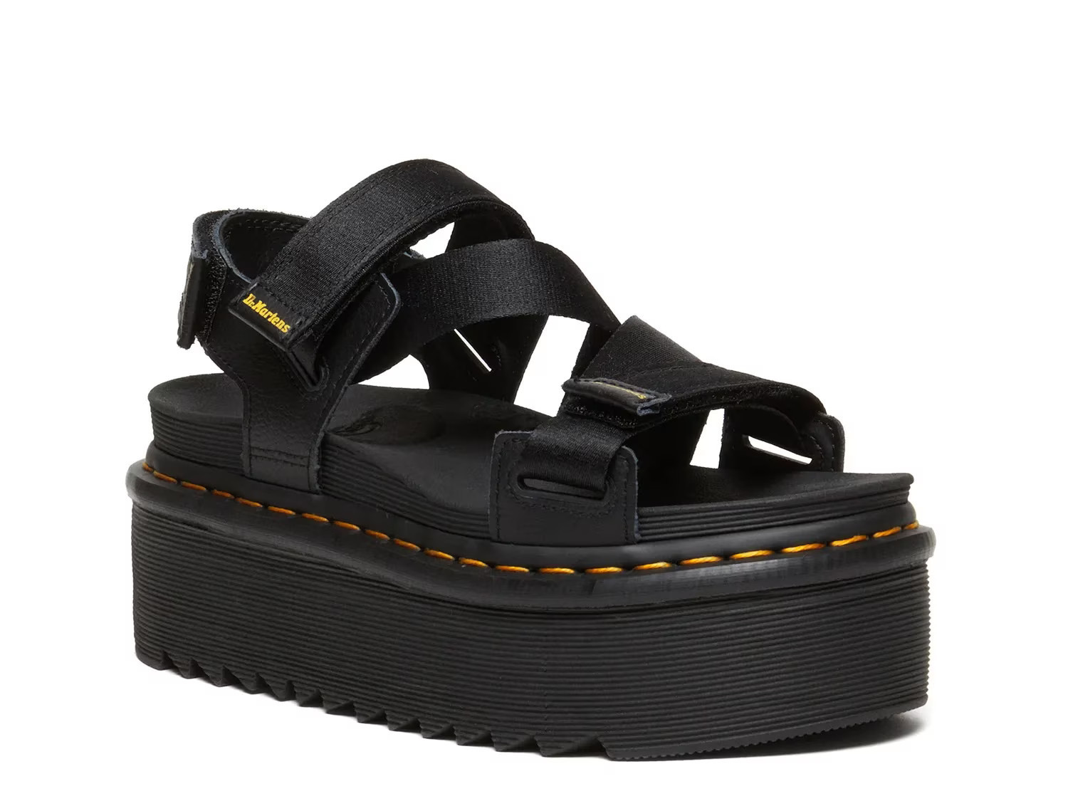 Dr. Martens Kimber II Platform Sandal | Women's | Black | Size UK 9 / US 11 | Sandals | DSW