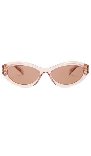 Cat Eye Sunglasses in Pink | Revolve Clothing (Global)