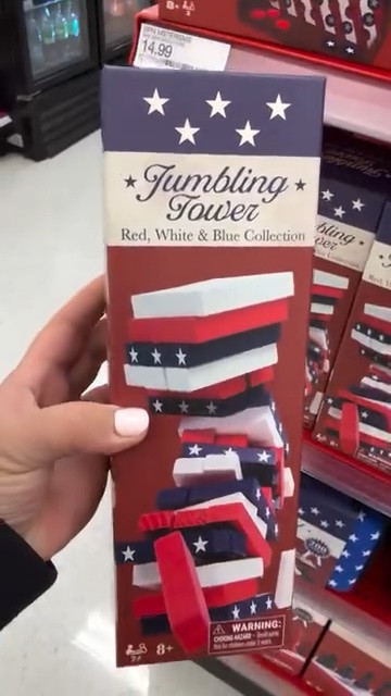 New Americana collection games (Target Exclusive ) 
❤️🤍💙

#LTKSeasonal #LTKU #LTKOver40