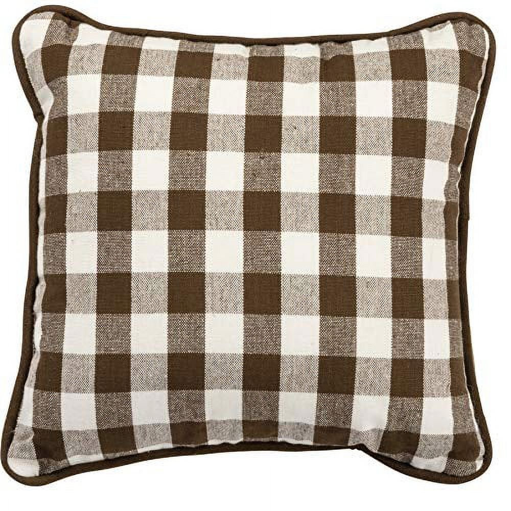 Pillow - Small Brown Buffalo Check | Walmart (US)