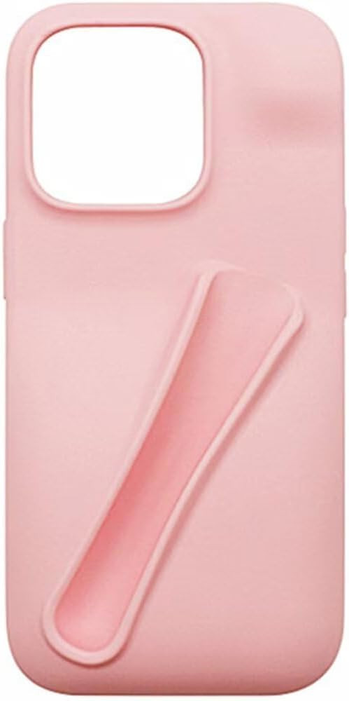 Lipgloss Holder Case for iPhone 16, Lip Gloss Case Lipstick Lip Glaze Stylish Silicone Funny Wome... | Amazon (US)