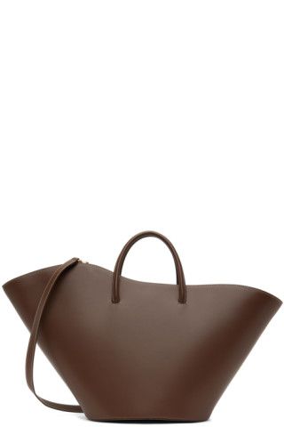 Little Liffner - Brown Large Open Tulip Tote | SSENSE