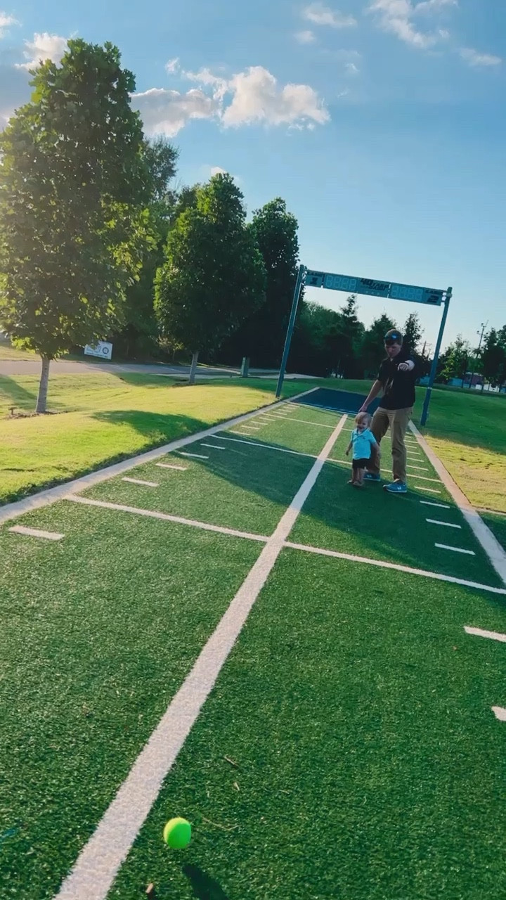 sweetest little evening out at the @panthers park off the rail trail - this boy sure does love his “dada” !!! 🫶🏽

#LTKSeasonal #LTKfamily #LTKbaby