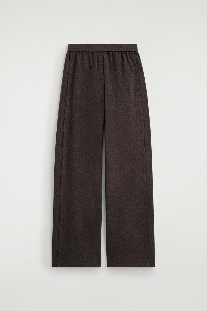 Wide-Leg Cotton Joggers | COS (US)