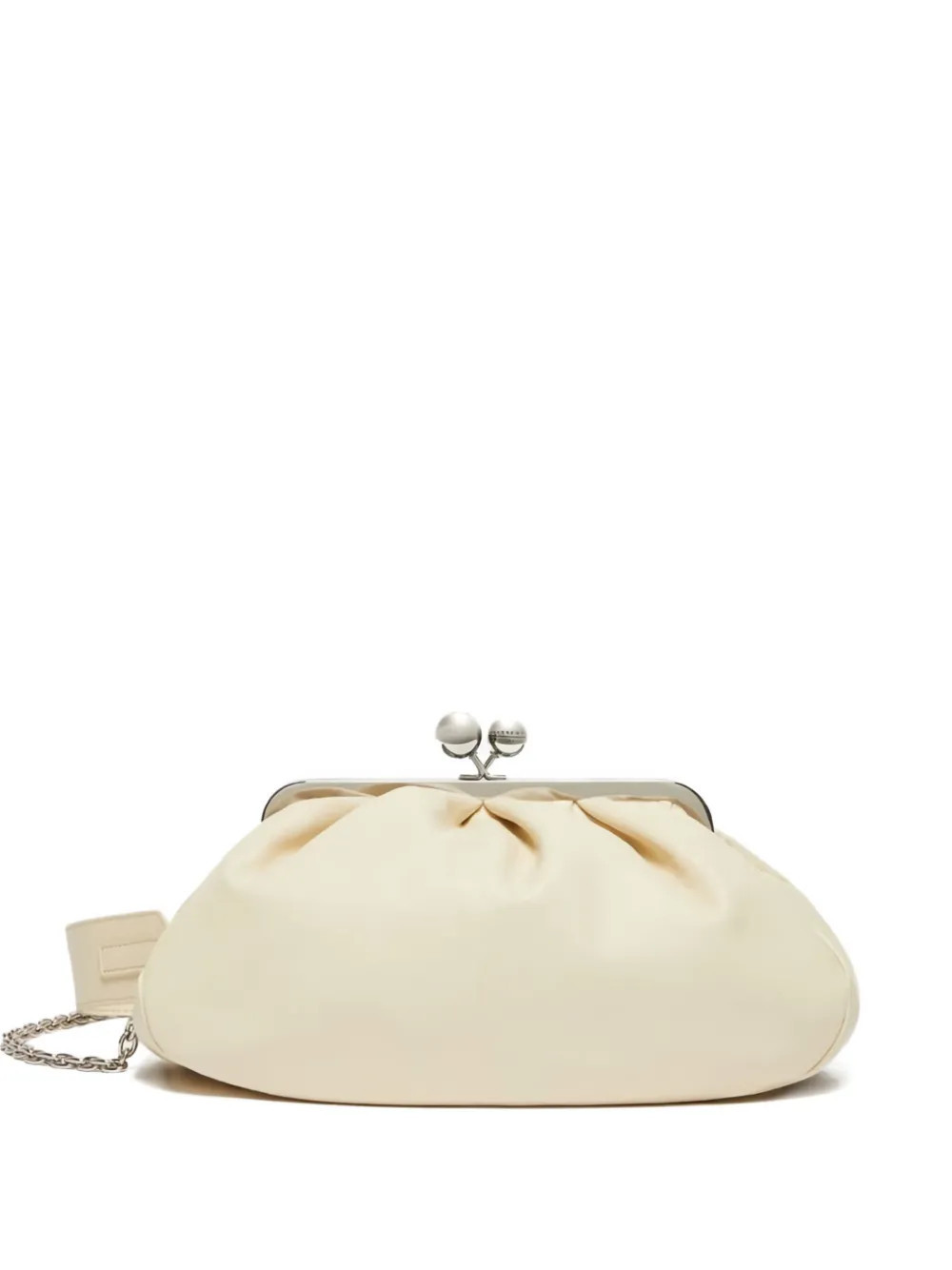 Weekend Max Mara Cubico ruched clutch bag - Neutrals | Farfetch Global