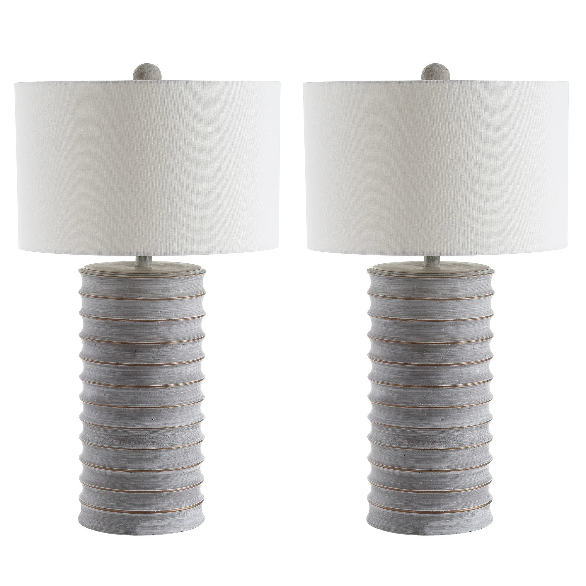 Joss & Main Poppy 28.5" White Washed Table Lamp Set | Wayfair | Wayfair North America
