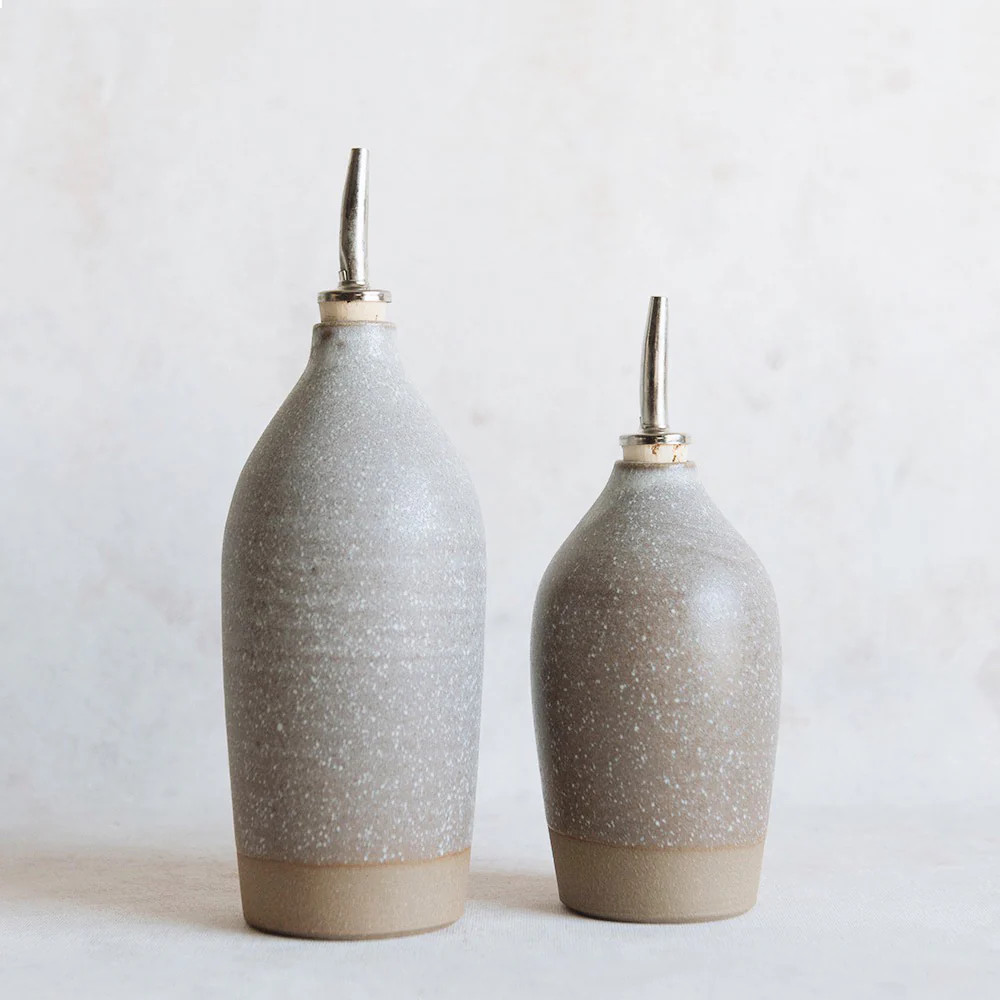 Ceramic Oil Bottle - Dark | Roan Iris