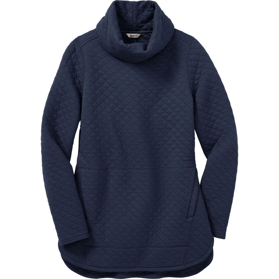 Women's Quilted Sweatshirt Tunic | Duluth Trading Company