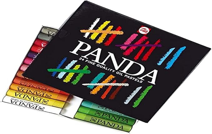 Panda Ölpastelle, 24 Stück | Amazon (FR)