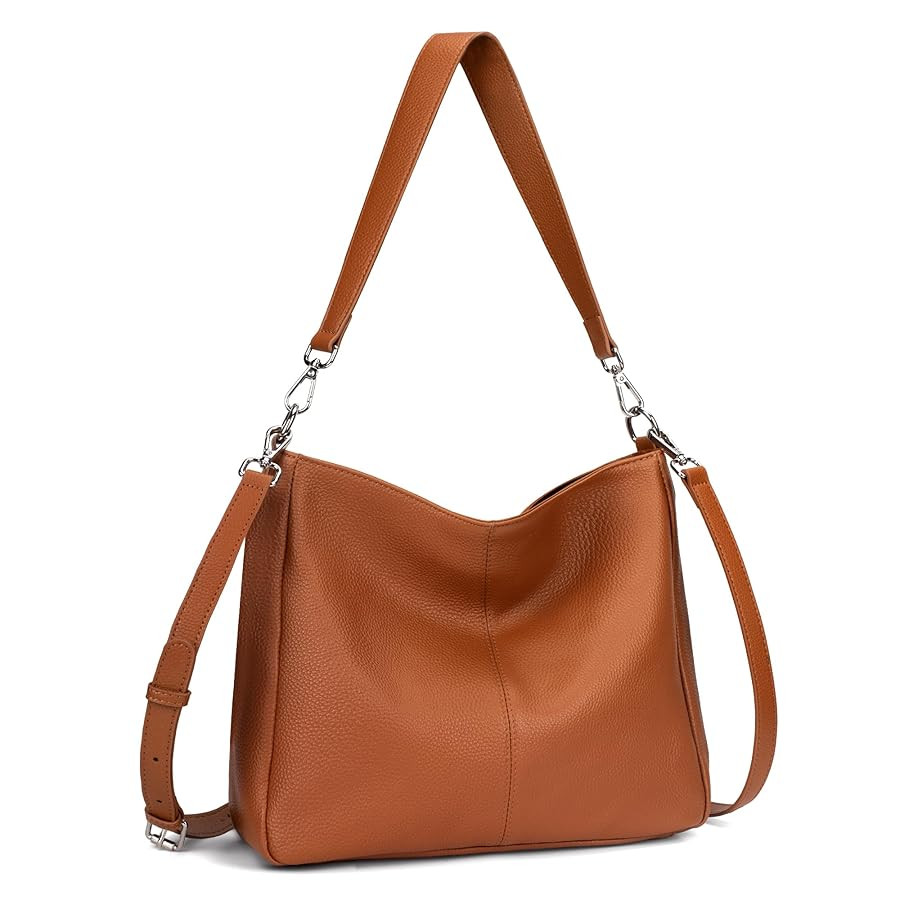 befen Genuine Leather Hobo Bags Purses for Women, Women's Shoulder bag Handbags Crossbody Bag wit... | Amazon (US)