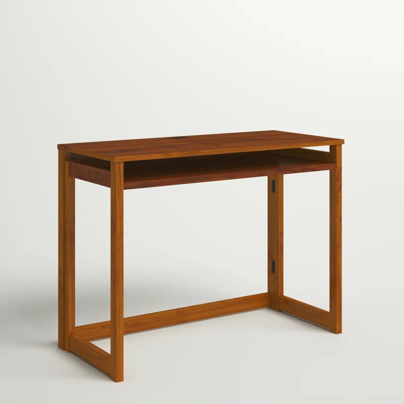 Ebern Designs Saru Solid Wood Writing Desk & Reviews | Wayfair | Wayfair North America