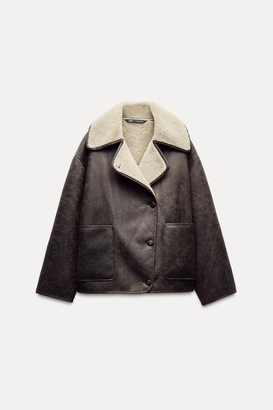 ZW COLLECTION DOUBLE-FACED JACKET | Zara US