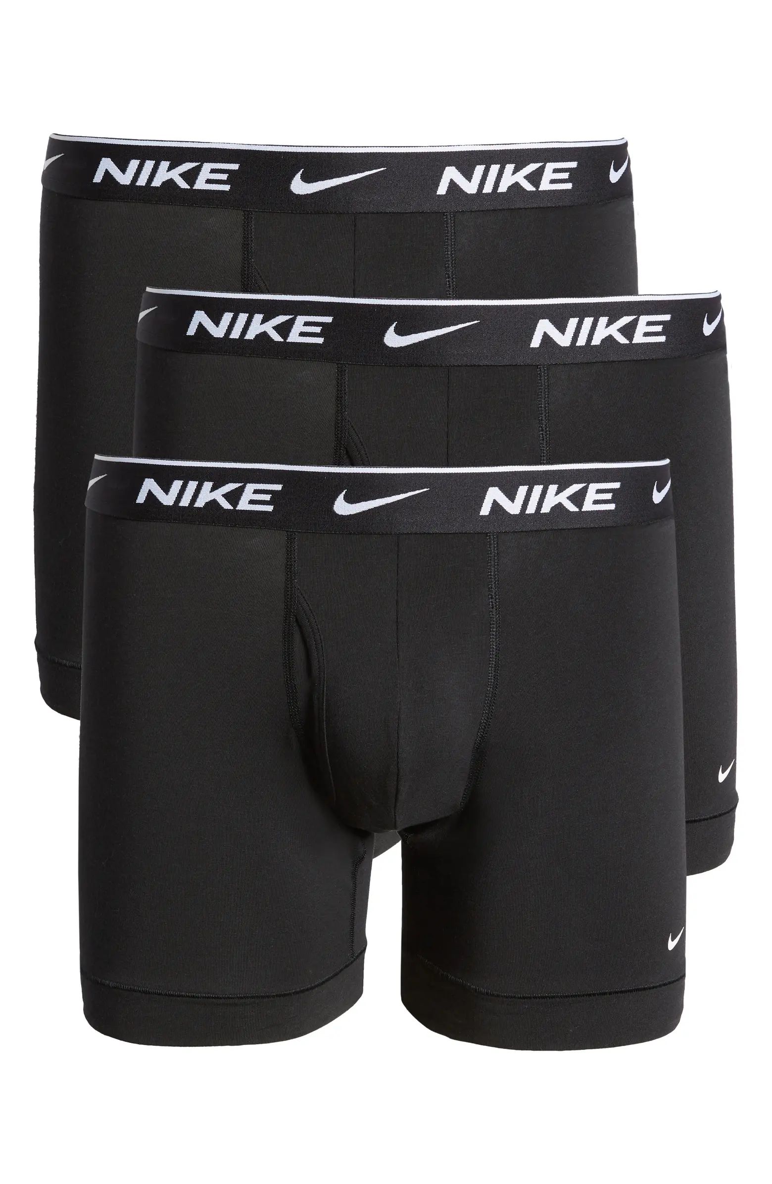 Nike Dri-FIT Essential 3-Pack Stretch Cotton Boxer Briefs | Nordstrom | Nordstrom