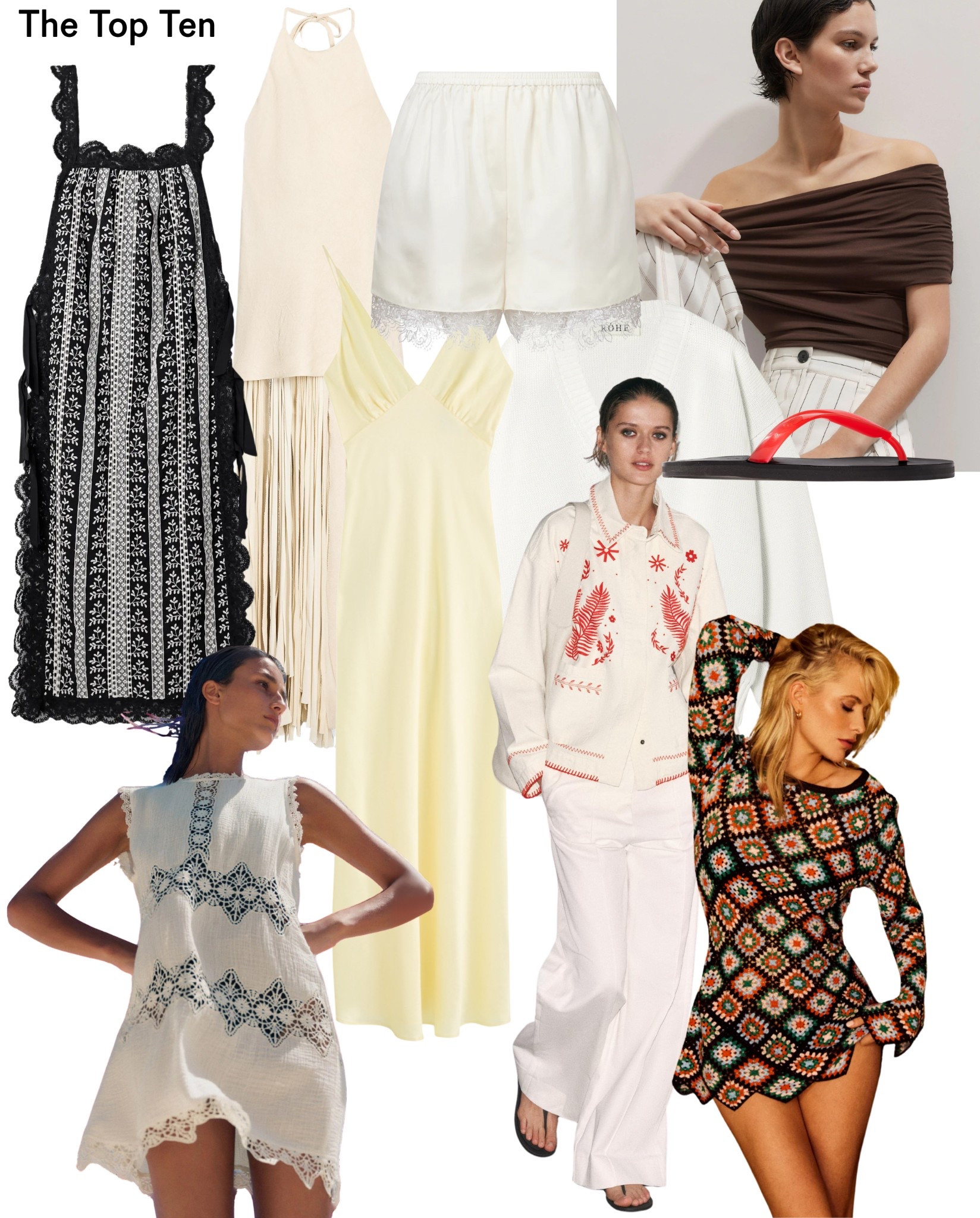 The Top Ten This Week 

Summer | Holiday | evening | spring | crochet | dress | 

#LTKstyletip #LTKspring #LTKsummer