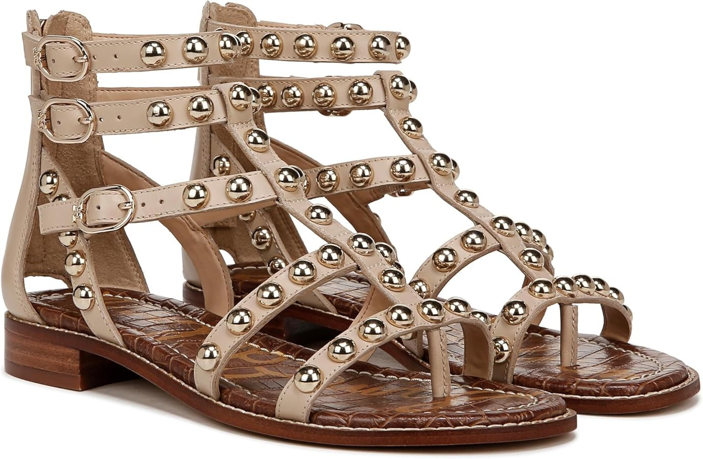 Sam Edelman Womens Estella Studded Gladiator Sandal | Amazon (US)