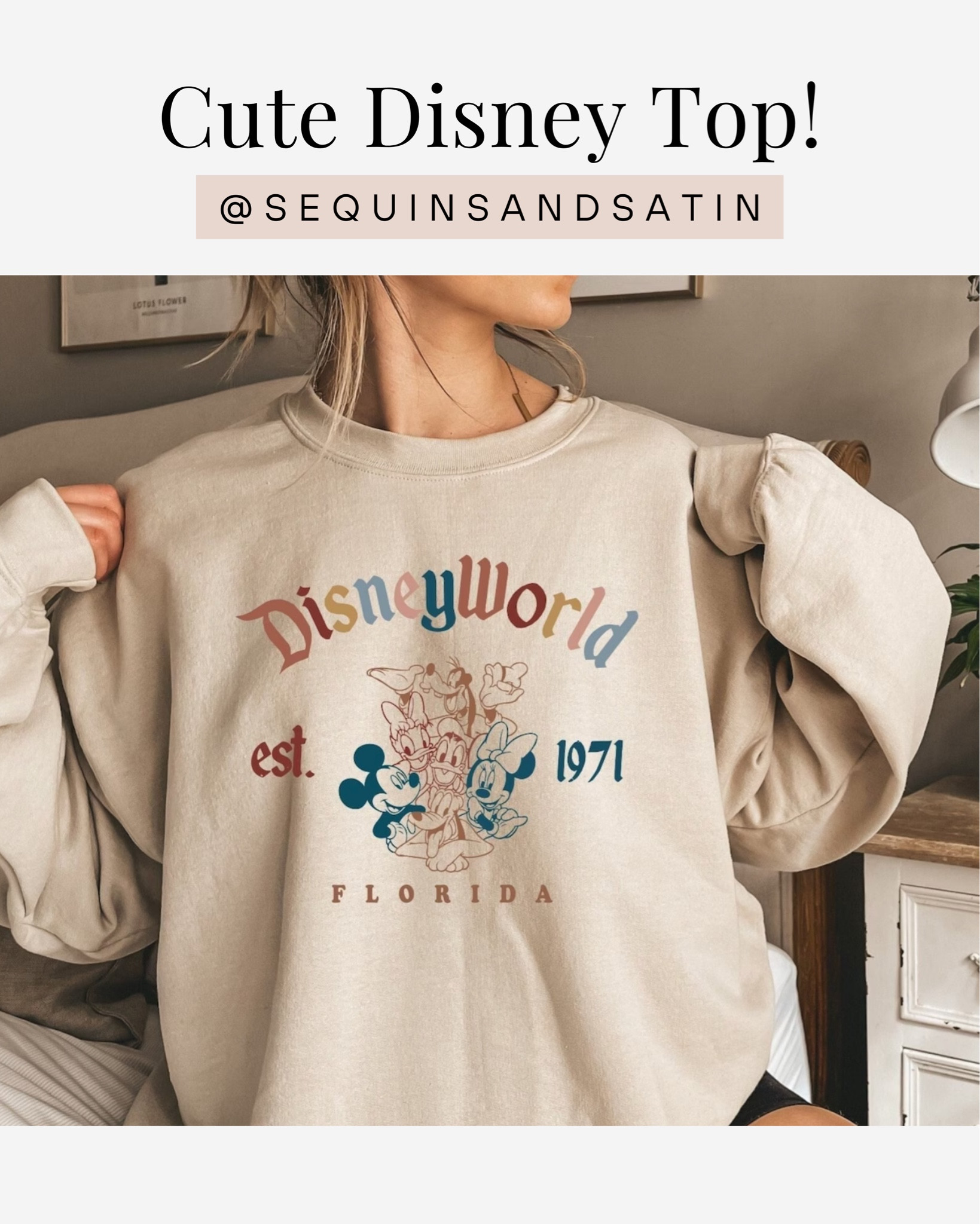 Cute Disney sweatshirt!🫶

Disney / Disney fashion / disney must haves / disney outfit womens / Disney ootd / womens Disney outfit / Disney park outfit / Disney trip / disney travel / Disney travel essentials / disney world outfit / disneyworld outfits / Disney outfit/ Disney world / Disney travel essentials / Disneyland outfits / Disneyland / Disney outfits / Disney essentials / Disney park outfit / theme park outfit / theme park / Disney shirts / amazon
Disney / Disney bounding / Disney bound
