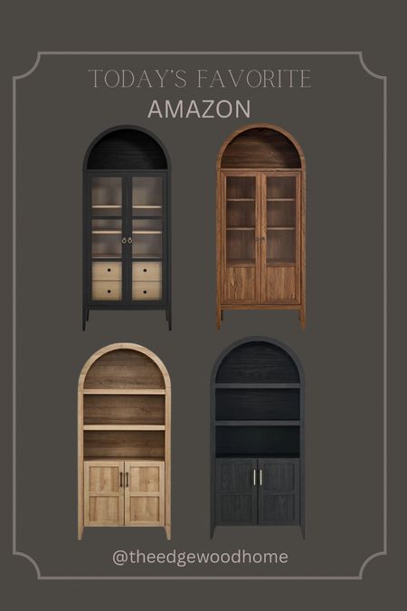 Amazon Affordable Arched Cabinets 

#LTKsalealert #LTKhome