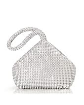BABEYOND Women's Rhinestone Clutch Evening Bags Sparkly Glitter Triangle Purse for 1920s Party Prom  | Amazon (US)