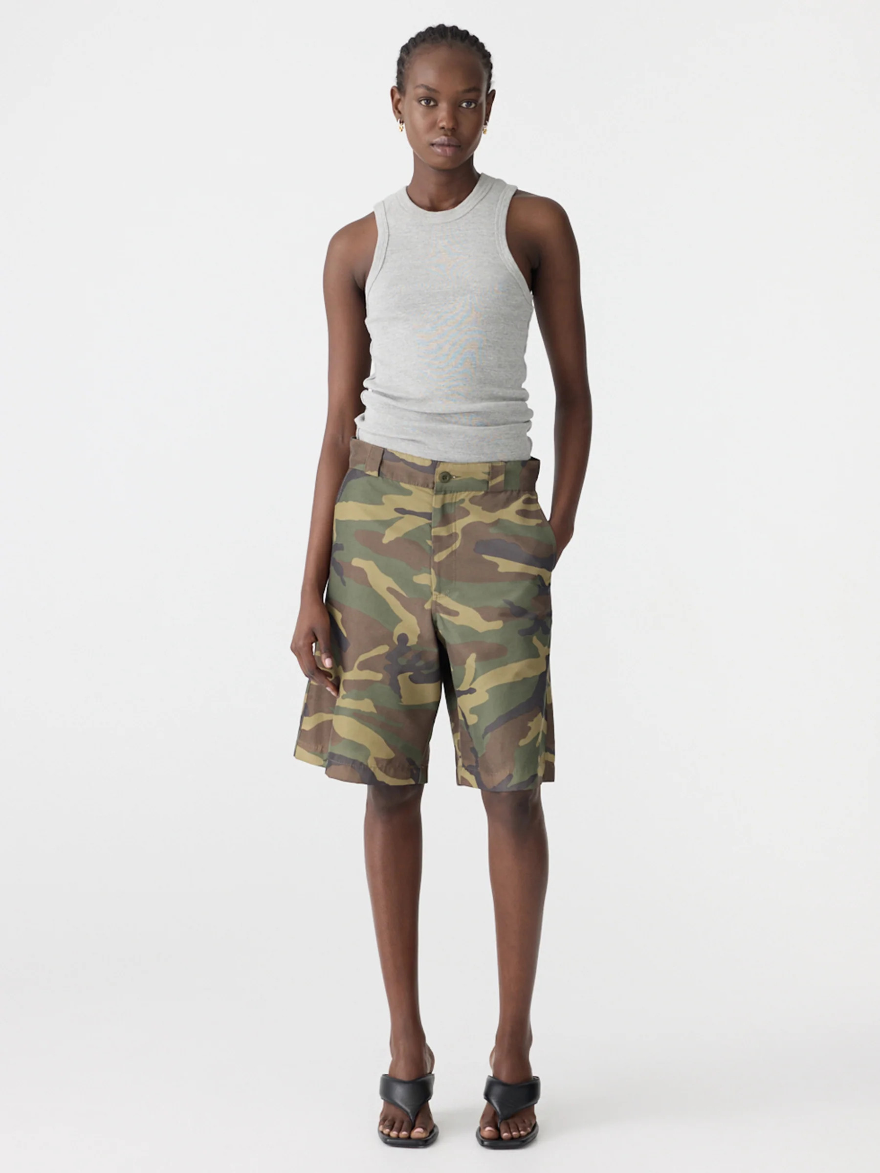 Camo Print Short | Bassike