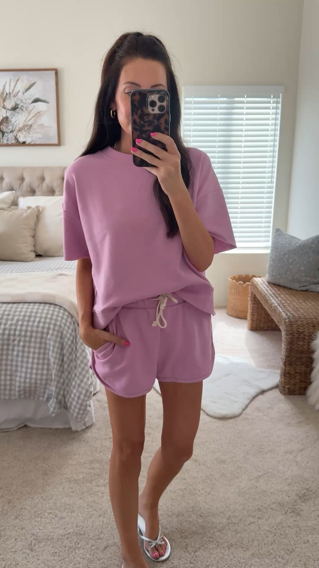 @kohls #AD #kohlspartner #kohlsfinds 
Small short sleeve top
Medium shorts
Xs long sleeve top 
Love these French terry lined matching sets for spring wardrobe+ summer! Currently on sale too👏🏻👏🏻

#LTKSaleAlert #LTKootd #LTKSeasonal