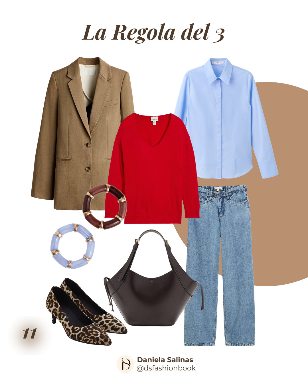 La Regola del 3‑3‑3 è uno dei metodi più semplici ed efficaci per creare una capsule wardrobe davvero funzionale e imparare a vestire meglio comprando molto meno.
Con solo 9 capi — 3 per la parte superiore, 3 per la parte inferiore e 3 paia di scarpe — puoi ottenere più di 20 outfit diversi, perfetti per la vita di tutti i giorni.

È un approccio che aiuta a sfruttare al massimo ciò che hai già, a evitare acquisti impulsivi e a costruire uno stile personale più consapevole, versatile e minimalista.

La vera forza di questa tecnica è che non ci si ferma a nove capi:
✨ si continua ad aggiungere, sempre a gruppi di tre,
🧥 3 capispalla,
👜 3 accessori,
💍 3 bijoux,
per rendere il guardaroba ancora più completo, coerente e facile da mixare.

È un metodo semplice, pratico e perfetto per chi desidera un armadio funzionale, intelligente e facile da usare. 

 #LTKitalia #LTKeurope #LTKspring