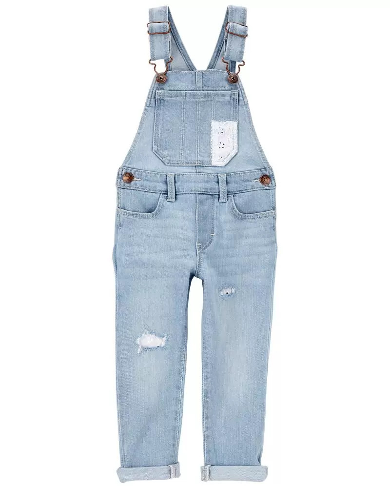 Toddler The Favorite Overalls: Stretch Denim Remix | OshKosh B'gosh