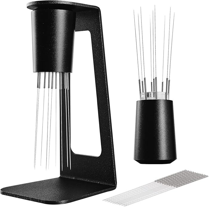 PUSEE Espresso Coffee Stirrer,WDT Distribution Tool 9 pin Coffee Stirring Tool for Espresso Distr... | Amazon (US)