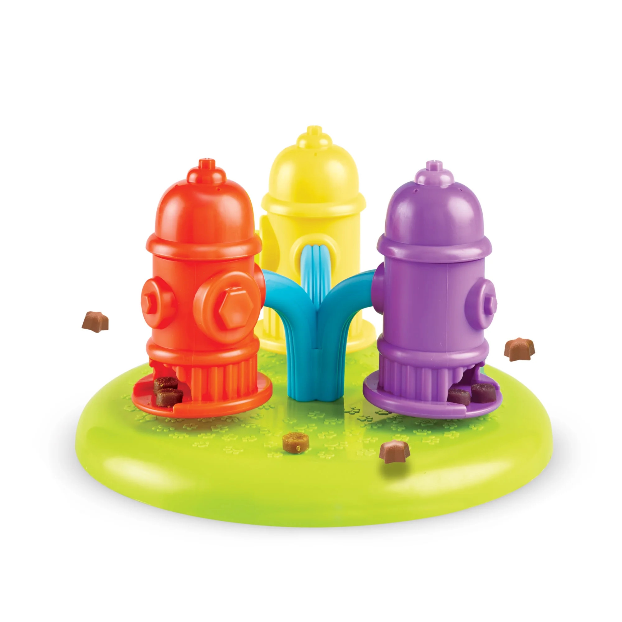 Brightkins Spinning Hydrants Dog Toy Treat Puzzle for Interactive Enrichment Training & Puppy Bir... | Walmart (US)