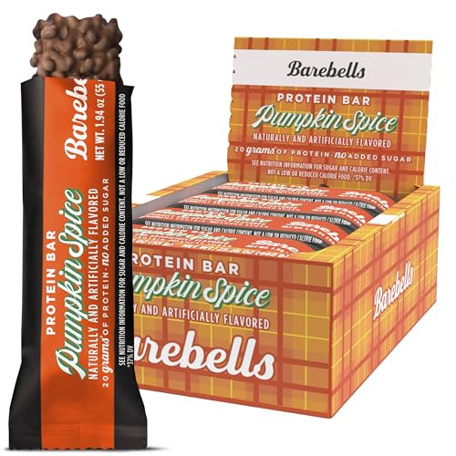 Barebells Bars Pumpkin Spice 55g 12-pack | Amazon (US)