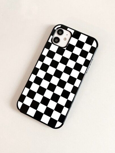 Checkered Pattern Phone Case | SHEIN