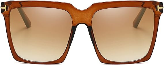 AIEYEZO Oversized Square Sunglasses for Women Men Fashion Big Frame Shades Outdoor Sports Driving... | Amazon (US)