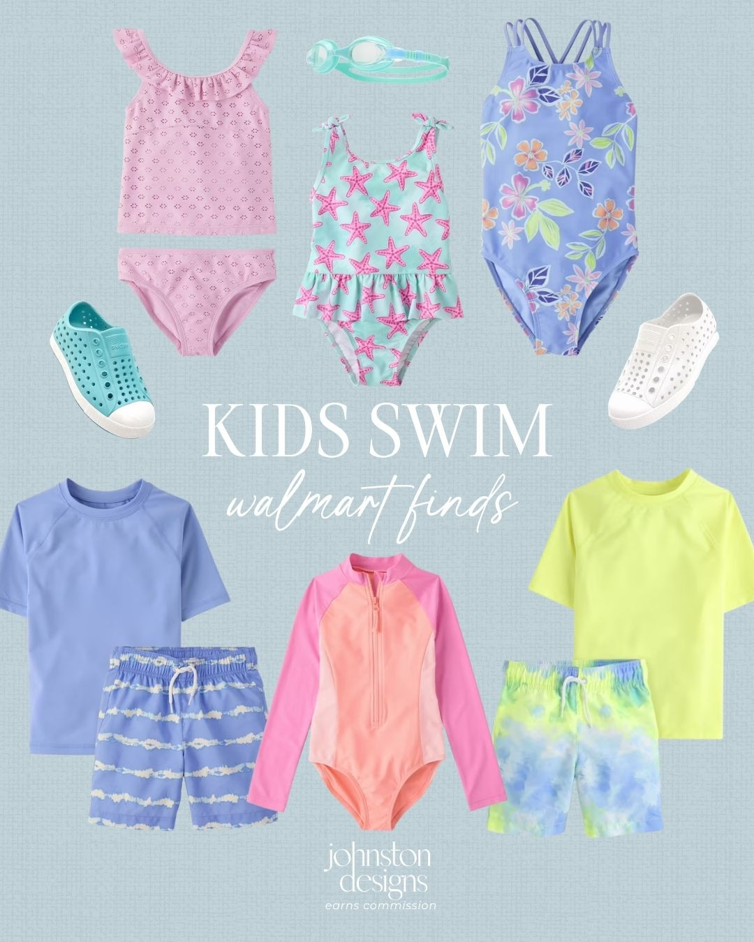 Make a splash this summer with these adorable Walmart swim finds for kids ☀️ From colorful swimsuits and rash guards to water shoes and swim accessories, these affordable picks are perfect for beach days, pool time, vacations and everything in between. 💦

Walmart kids swimwear, girls swimsuits, boys swim trunks, kids rash guard, toddler swimwear, walmart summer finds, beach vacation essentials, pool day outfits 

 #LTKmomlife #LTKSwim #LTKKids