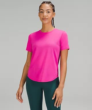 High-Neck Running and Training T-Shirt | Women's Short Sleeve Shirts & Tee's | lululemon | Lululemon (US)