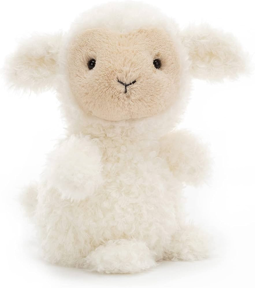 Jellycat Little Lamb Stuffed Animal, 7 inches | Lamb and Sheep Plush Toy | Classic Children's Gif... | Amazon (US)