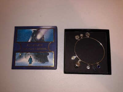 Alex and Ani The Polar Express Bracelet "Believe" Multi Charm Crystals Bangle  | eBay | eBay US