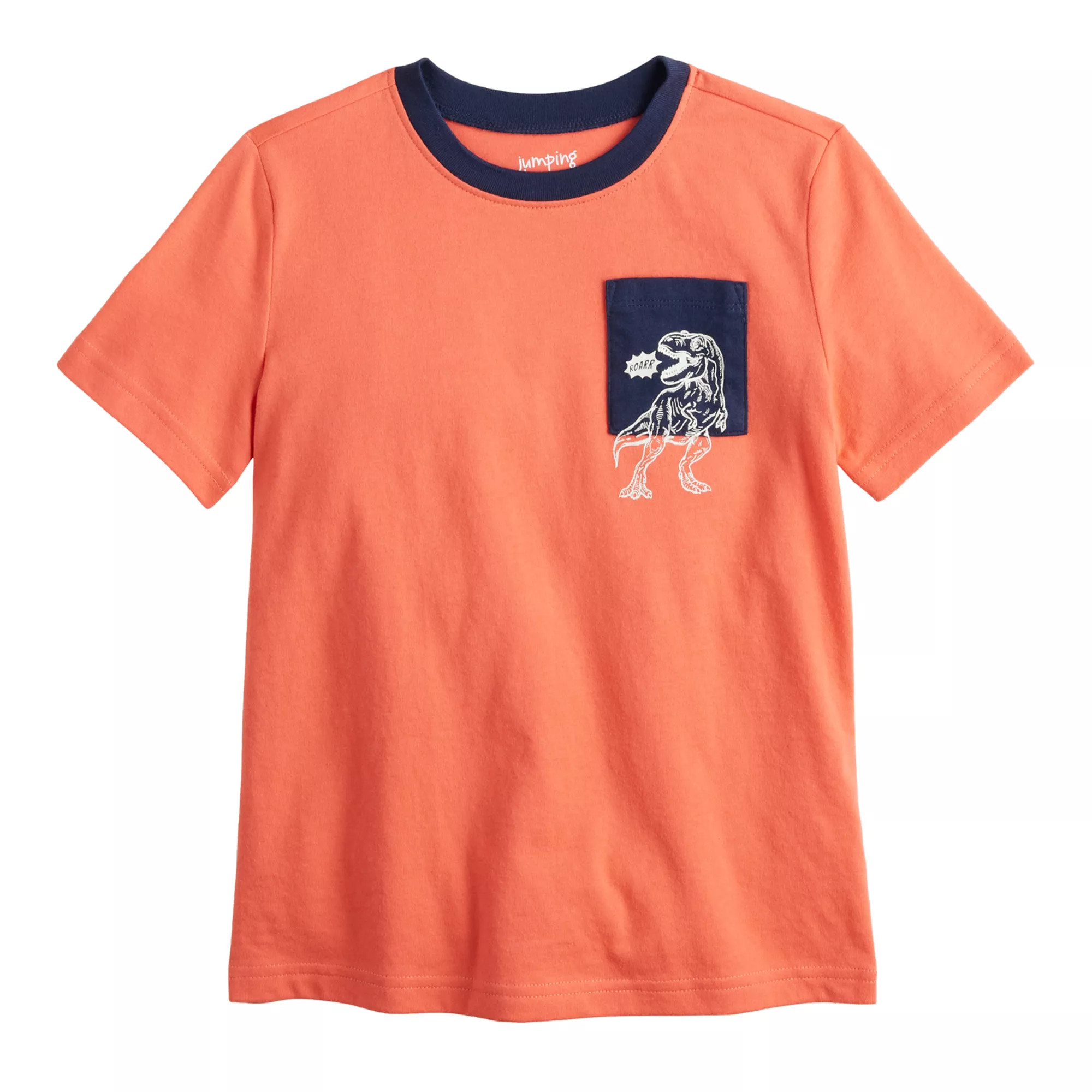 Boys 4-12 Jumping Beans® Short Sleeve Printed Pocket Tee | Kohl's