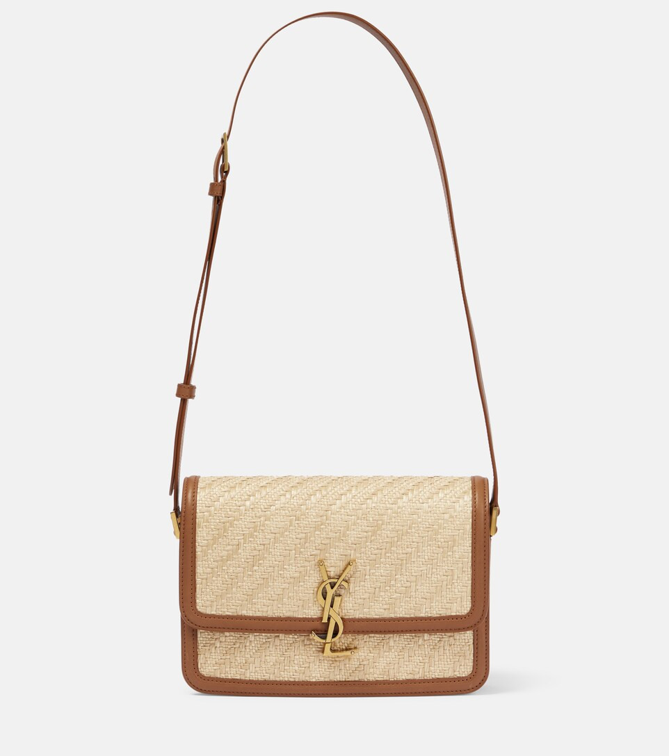 Solferino Medium raffia crossbody bag | Mytheresa (UK)