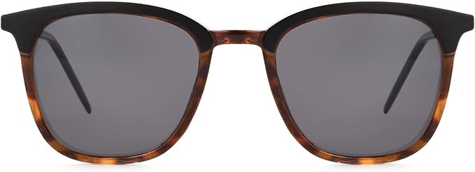 Foster Grant Men's Marli Polarized for Digital Sunglasses, Tortoise and Matte Black, 50mm US | Amazon (US)