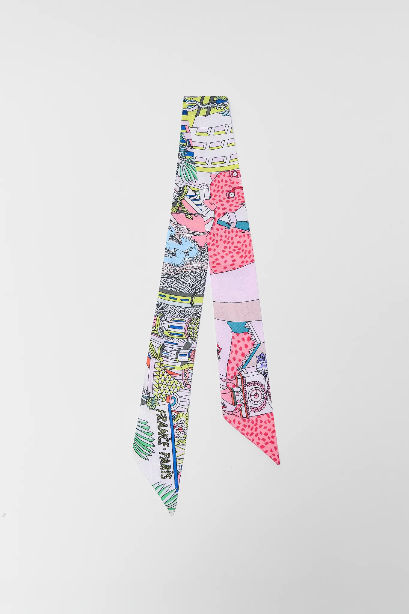 Augusta Pink Printed Scarf | Avara