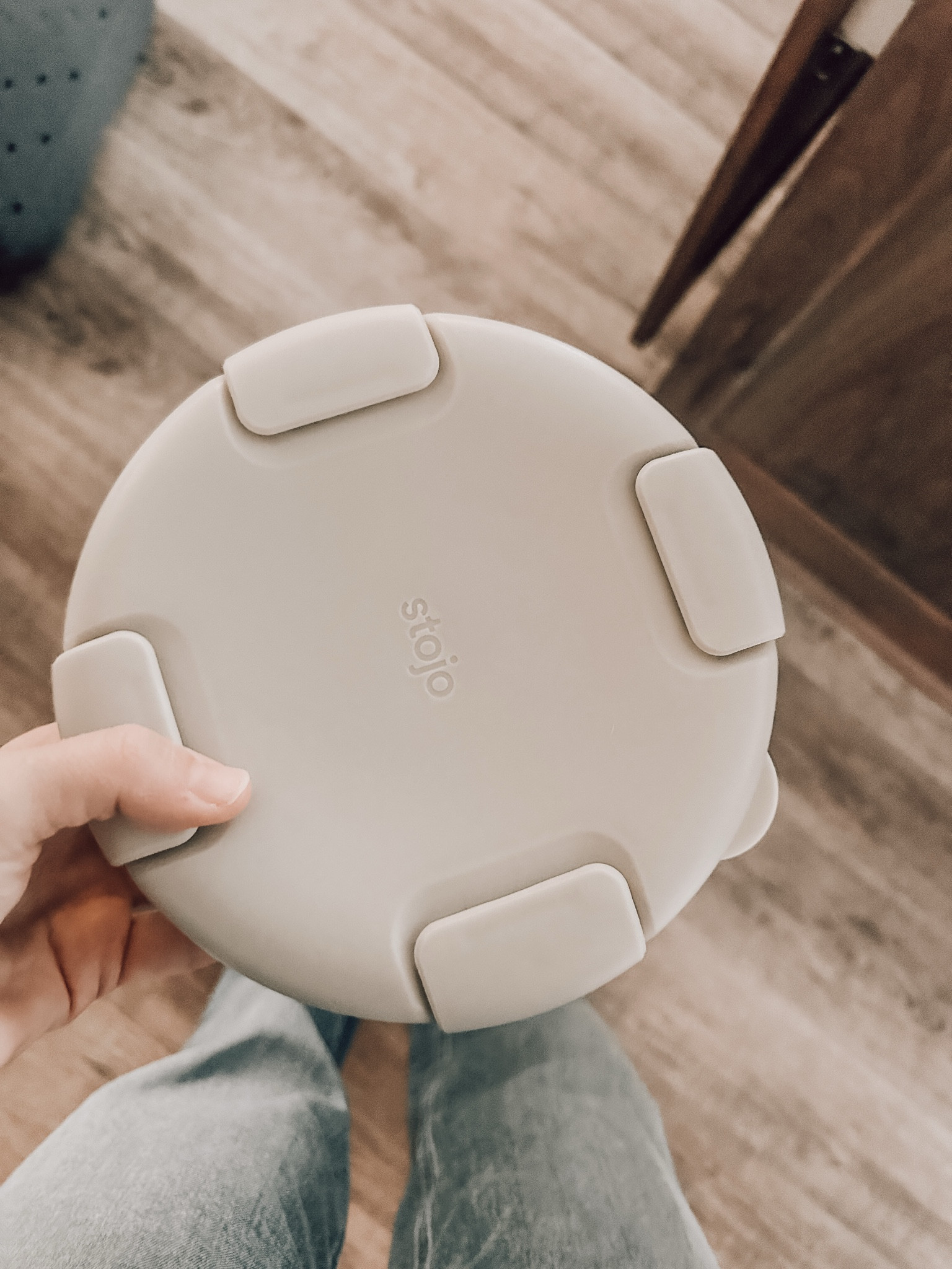 Stojo Collapsible Bowl Set Translucent Eucalyptus, 36oz