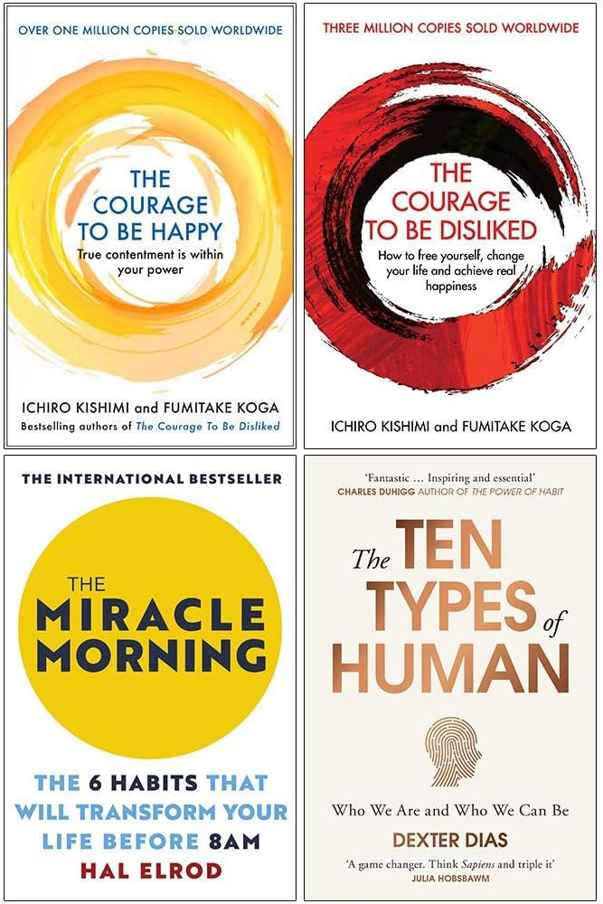 The Courage to be Happy [Hardcover], The Courage To Be Disliked 2 Books Combo...Hardcover | Amazon (US)