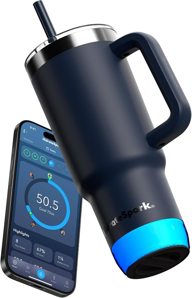 Hidrate Spark PRO 2 30oz Tumbler \u2013 Smart Hydration Tumbler with Clinically Accurate Water Tr... | Amazon (US)
