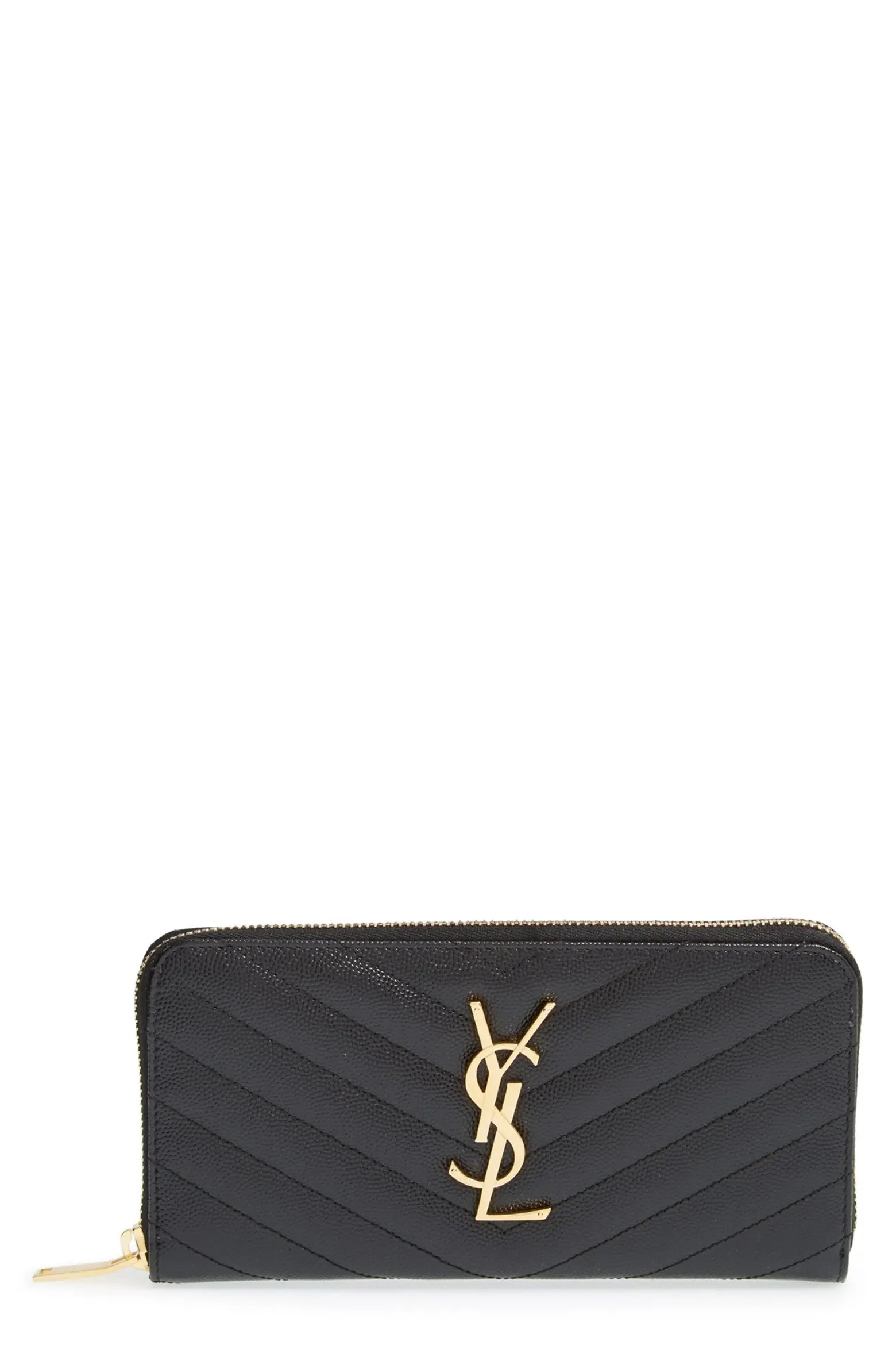 Monogram Quilted Leather Wallet (Women) | Nordstrom | Nordstrom