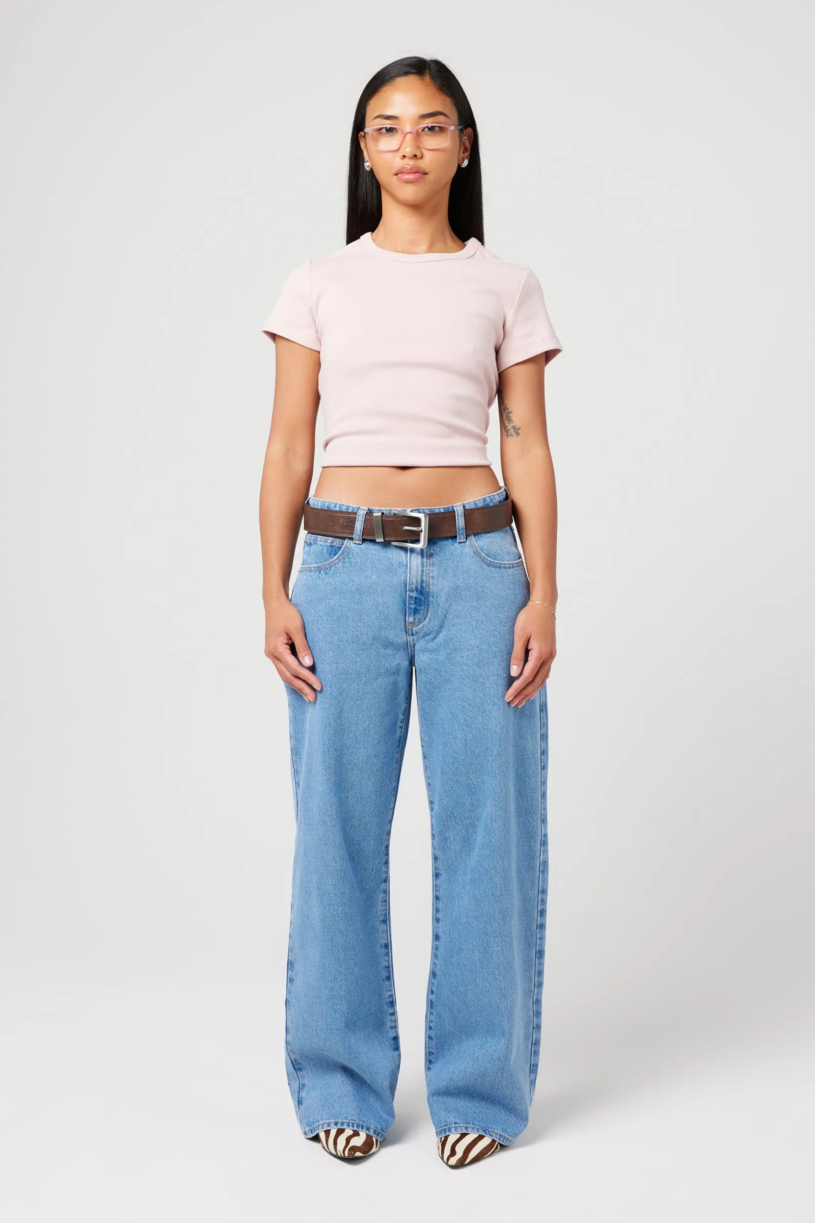 95 Mid Baggy Petite Gigi | Abrand Jeans APAC