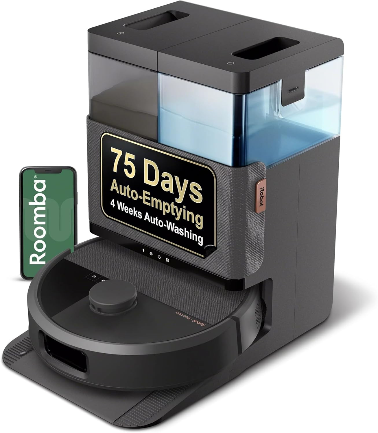 iRobot Roomba 505X Robot Vacuum & Mop Combo, 70x More Suction, Multifunction Dock, 75 Day AutoEmp... | Amazon (US)