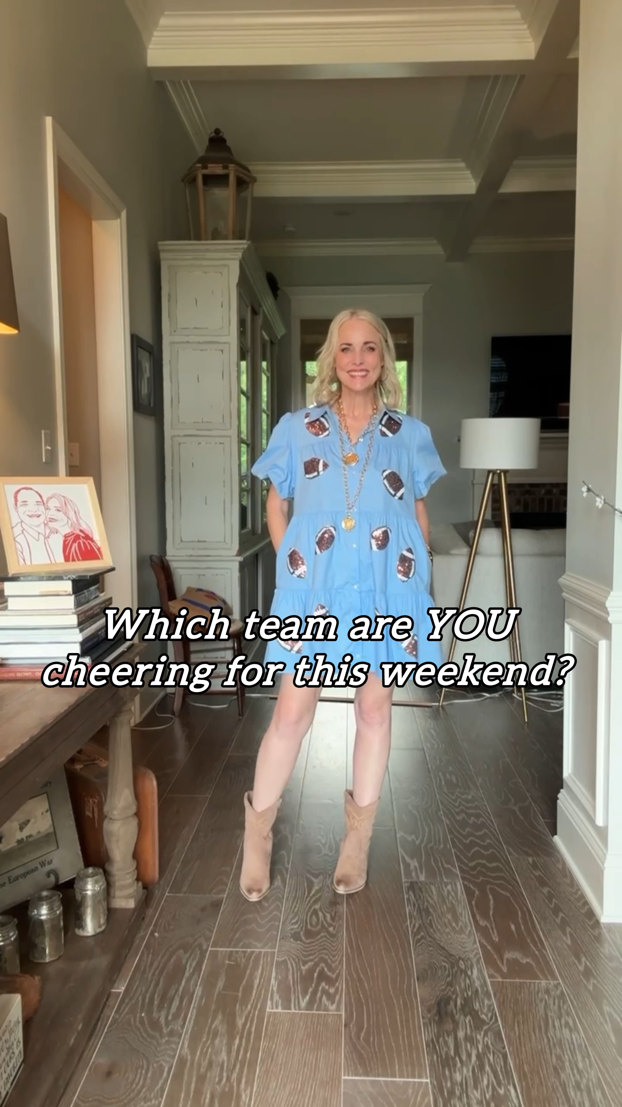 Ready for a football-filled weekend? 

Whether you’re a die-hard fan or just in it for the snacks and halftime show, this sequined football dress is here to keep things stylish while you cheer on your team! 🙌🏼 

From touchdowns to tailgates, I’ve got the glam covered. Who are you cheering for this weekend? 🏈 

Drop your favorite team below and let’s get ready to celebrate in style! 



#LTKFindsUnder100 #LTKStyleTip #LTKOver40