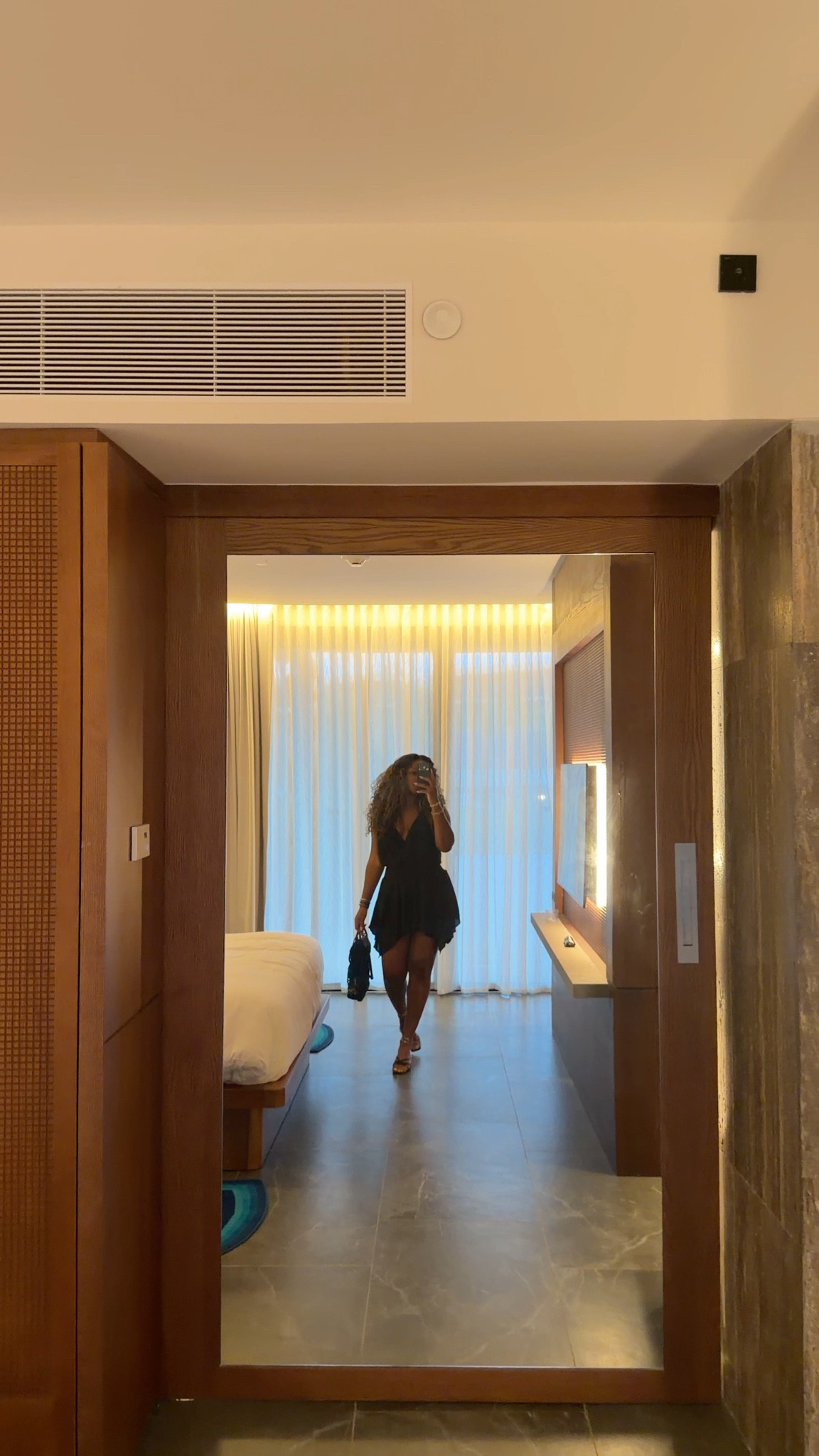 Loveeeee this little black dress for vacay!!! I am wearing a medium and linked another option that I own in a large!! 