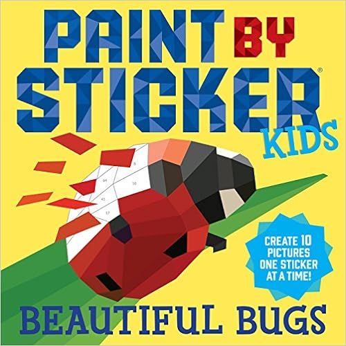 Paint by Sticker Kids: Beautiful Bugs: Create 10 Pictures One Sticker at a Time! (Kids Activity B... | Amazon (US)