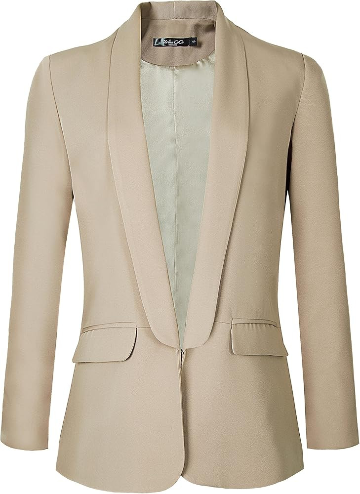 Women's Office Blazer Jacket Open Front | Amazon (US)