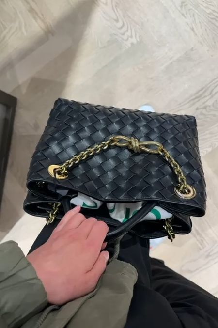 Bottega Bag, small andiamo bag, black bag, black trousers, Nike trainers, black t-shirt, raincoat, spring outfit, shopping bags, summer bag

#LTKItBag #LTKSeasonal #LTKStyleTip